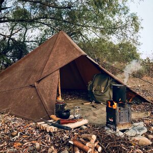 Bushcraft Spain Oilskin Tarp 2.5x2.5m