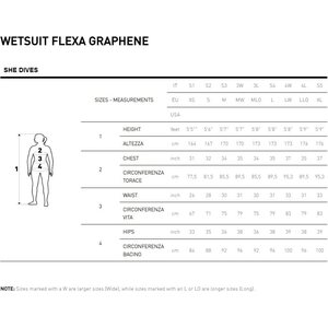 Mares Flexa Graphene She Dives 7mm