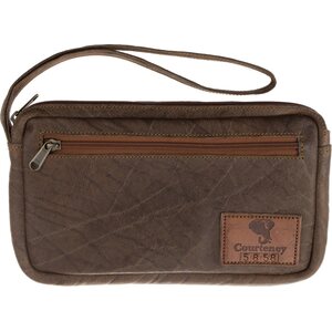 Courteney Wrist Bag, Ostrich