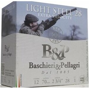 B&P Valle Light Steel 12/70 28g 25 pcs