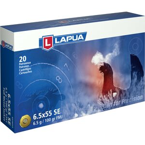 Lapua 6,5 x 55 SE 6,5 g FMJ 20 pcs