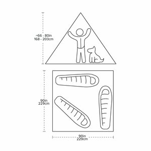 Big Agnes Gold Camp UL3 Tarp Outer Tent
