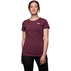 Black Diamond Peaks T-Shirt Womens