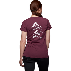 Black Diamond Peaks T-Shirt Womens