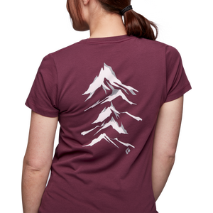 Black Diamond Peaks T-Shirt Womens