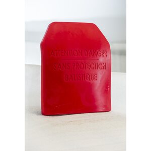 Integris Training Plate, SAPI M, Red.