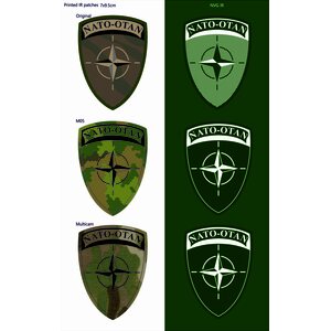 InfraredID NATO Shield Patch