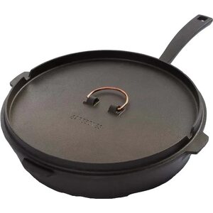 Barebones All In One Cast Iron Skillet, 10"-25cm