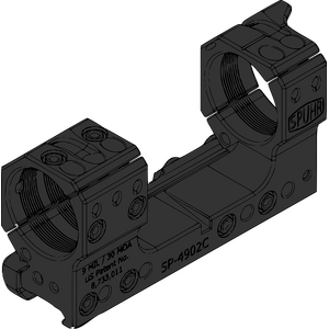 Spuhr SP-4902C Scope Mount Ø34 H38mm/1.5" 9MIL PIC Gen3