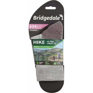 Bridgedale Hike Ultra Light Merino Endurance Crew Womens