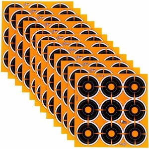 Ez Aim Adhesive Splash 2in Bullseye 6", 12 sheets