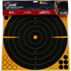 Ez Aim Adhesive Splash Reactive Bullseye 17.5" 5 pack