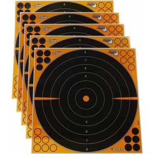 Ez Aim Adhesive Splash Reactive Bullseye 17.5" 5 pack