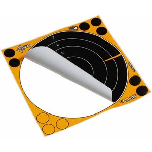 Ez Aim Adhesive Splash Reactive Bullseye 8" 6 pack