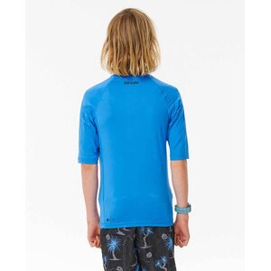 Rip Curl Brand Wave UPF Short Sleeve Boy