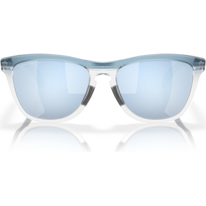 Oakley Frogskins Range, Trans Stonewash / Clear w/ Prizm Deep Water Polarized