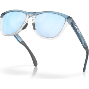 Oakley Frogskins Range, Trans Stonewash / Clear w/ Prizm Deep Water Polarized