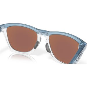 Oakley Frogskins Range, Trans Stonewash / Clear w/ Prizm Deep Water Polarized
