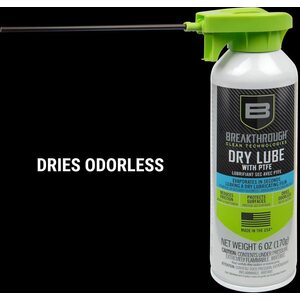 Breakthrough Aerosol Dry Lube, 6oz, Clear