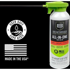 Breakthrough Aerosol All-In-One (CLP), 6oz, Clear