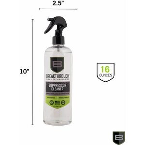 Breakthrough Suppressor Cleaner, 16oz, Clear