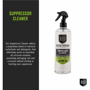 Breakthrough Suppressor Cleaner, 16oz, Clear