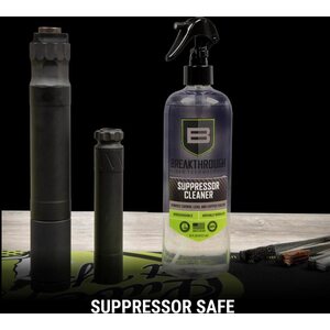 Breakthrough Suppressor Cleaner, 16oz, Clear