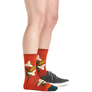 Darn Tough Blossom Crew Lightweight Merino Womens