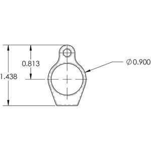 Daniel Defense MK12 Gas Block, .750