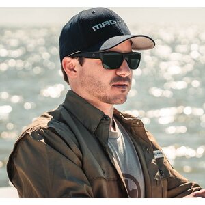 Magpul Pivot Eyewear, Polarized - Black Frame, Gray Green Lens