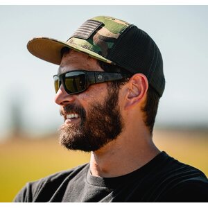 Magpul Rift Eyewear, Polarized - Green Camo Frame, Gray Green Lens