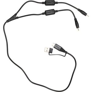 Nevercold USB charging cable for 25B glove batteries