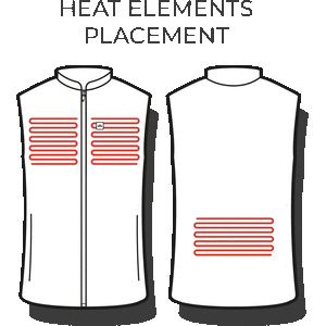 Heat Experience Heated Everyday Vest Mens