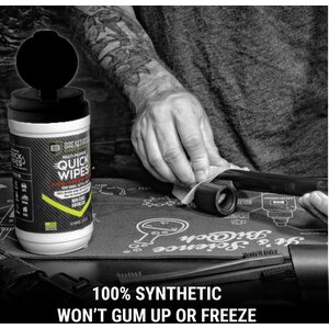 Breakthrough Synthetic CLP Quick Wipes - 50 Count Canister - (5" x 6" wipes)
