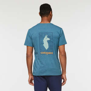 Cotopaxi Llama Map Organic T-Shirt Mens