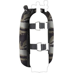 Mares Tactical Green Single Backmount Set