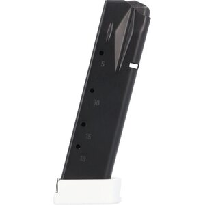 Sig Sauer P226 20RD 9MM PREMIUM EXTENDED MAGAZINE-SILVER BASEPAD