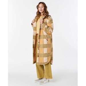 Rip Curl Long Line Check Jacket Womens