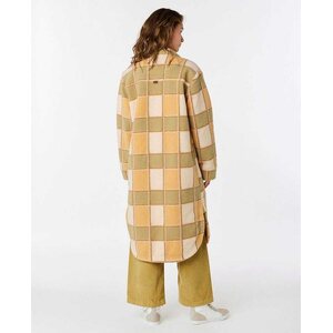 Rip Curl Long Line Check Jacket Womens
