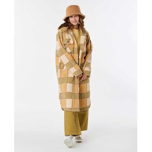 Rip Curl Long Line Check Jacket Womens
