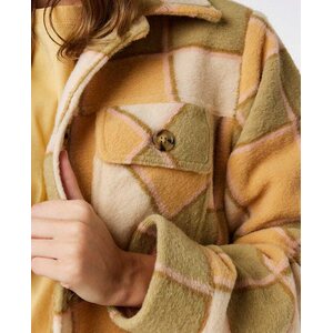 Rip Curl Long Line Check Jacket Womens