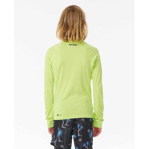 Rip Curl Brand Wave UPF Long Sleeve Boy