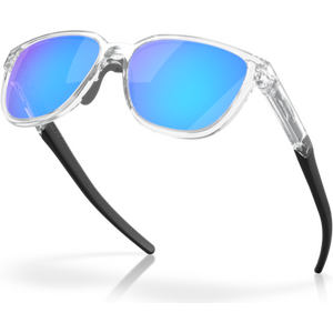 Oakley Actuator, Polished Clear w/ Prizm Sapphire Polarized
