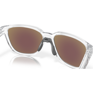 Oakley Actuator, Polished Clear w/ Prizm Sapphire Polarized