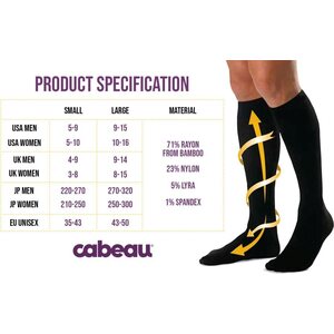 Cabeau Bamboo Compression Lentosukat