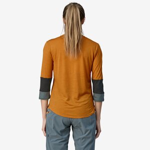 Patagonia Merino 3/4 Sleeve Bike Jersey Womens