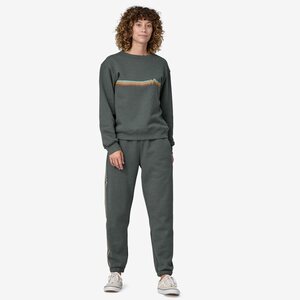 Patagonia Ridge Rise Stripe Uprisal Crew Sweatshirt Womens