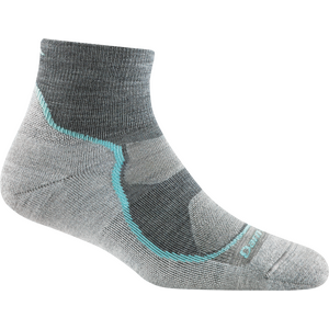 Darn Tough Light Hiker 1/4 Sock Lightweight with Cushion Womens