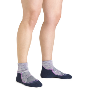 Darn Tough Light Hiker 1/4 Sock Lightweight with Cushion Womens