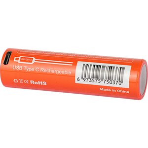 OrcaTorch 21700 USB Battery 5000mah